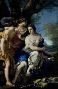 Stefano Torelli Diana and nymphs USA oil painting artist